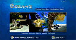 Desktop Screenshot of oceanstropicalfish.com